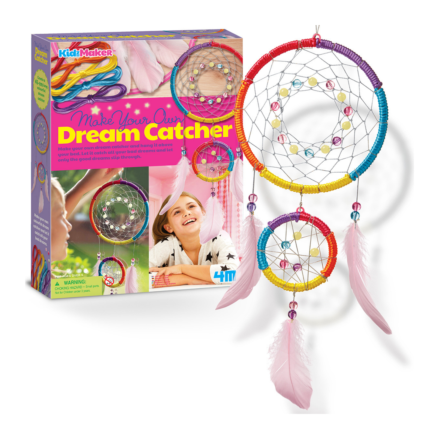 Set crea un atrapa sueños DIY