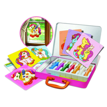 Set pinta y decora unicornios para ventana