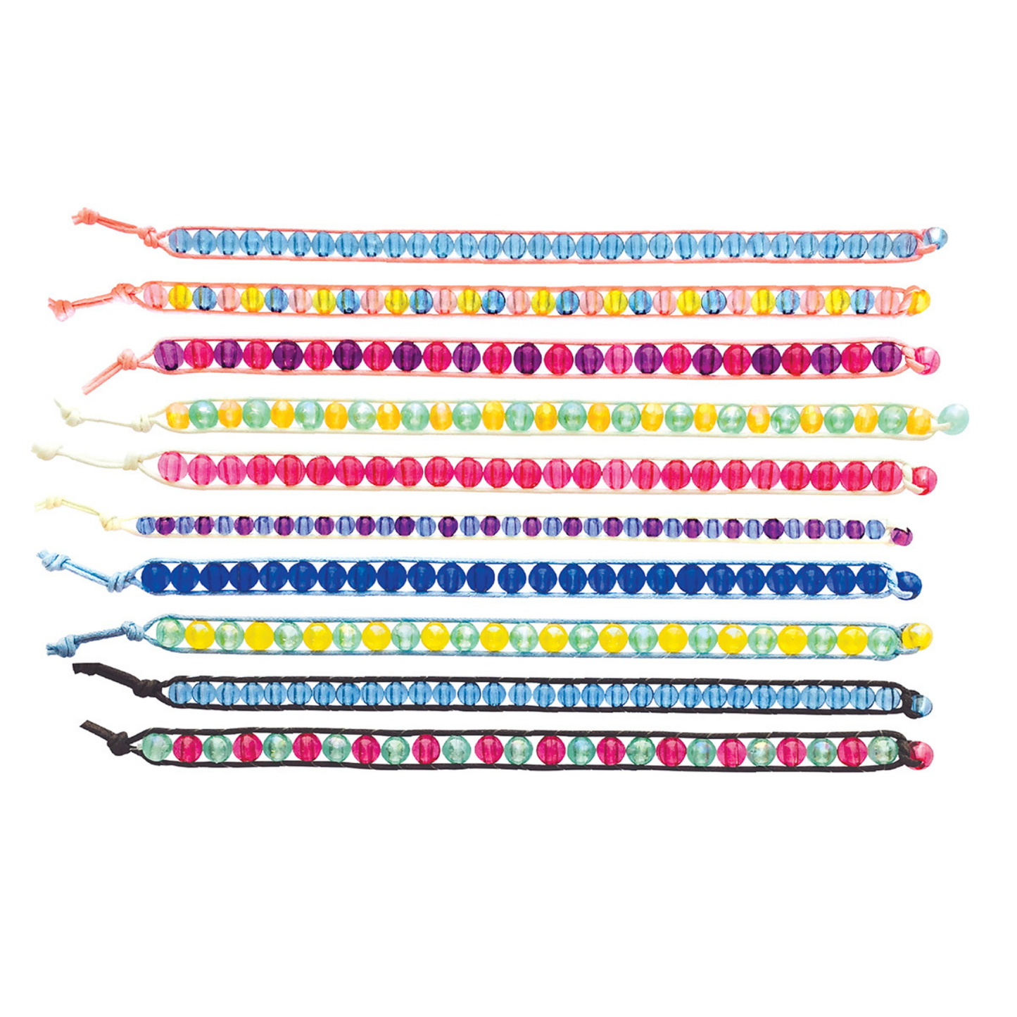 Set crea pulseras de cuentas DIY