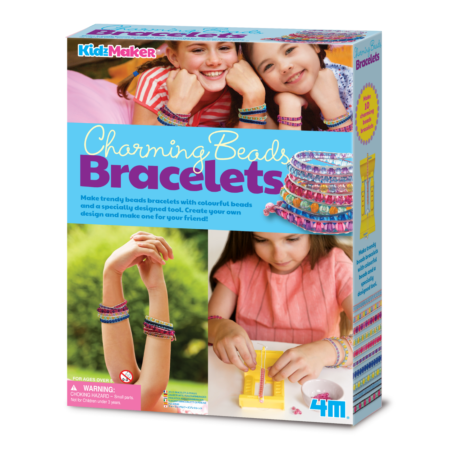 Set crea pulseras de cuentas DIY