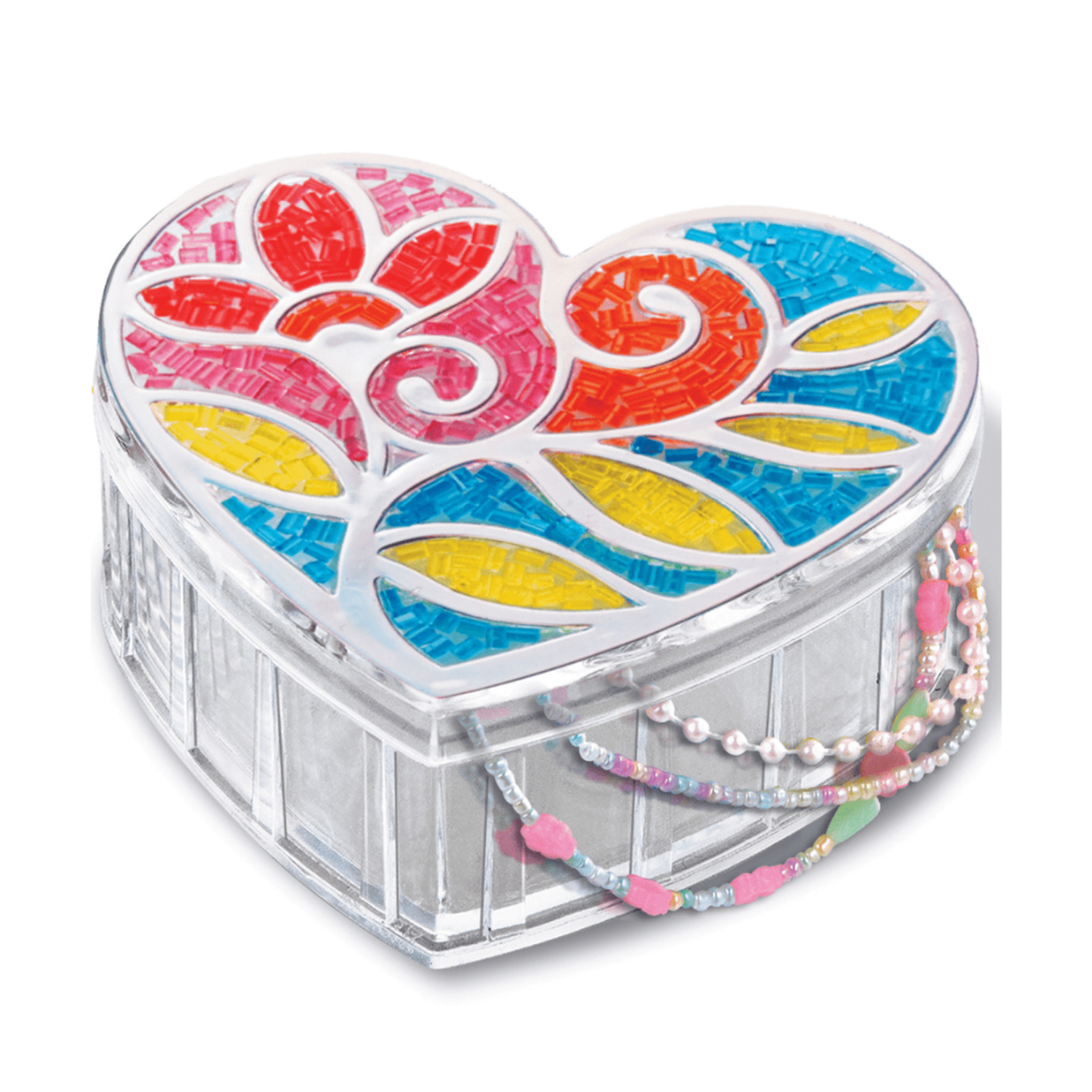 Set crea un joyero con mostacillas
