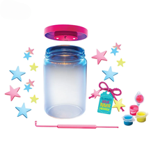 Set crea un frasco mágico de estrellas que brilla en la oscuridad DIY