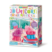 Set crea mini velas 3D modelo unicornio DIY