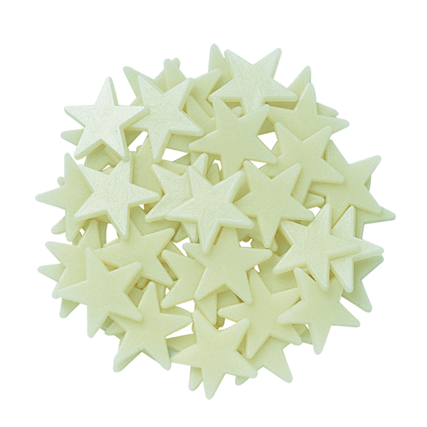 Mini estrellas brilla en la oscuridad para decorar 60 unidades