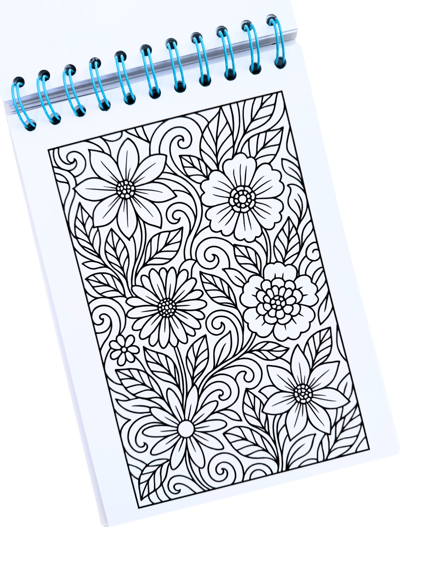 Libro para Colorear flores 40 hojas