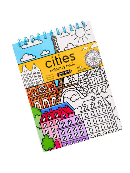 Libro para Colorear ciudades 40 hojas
