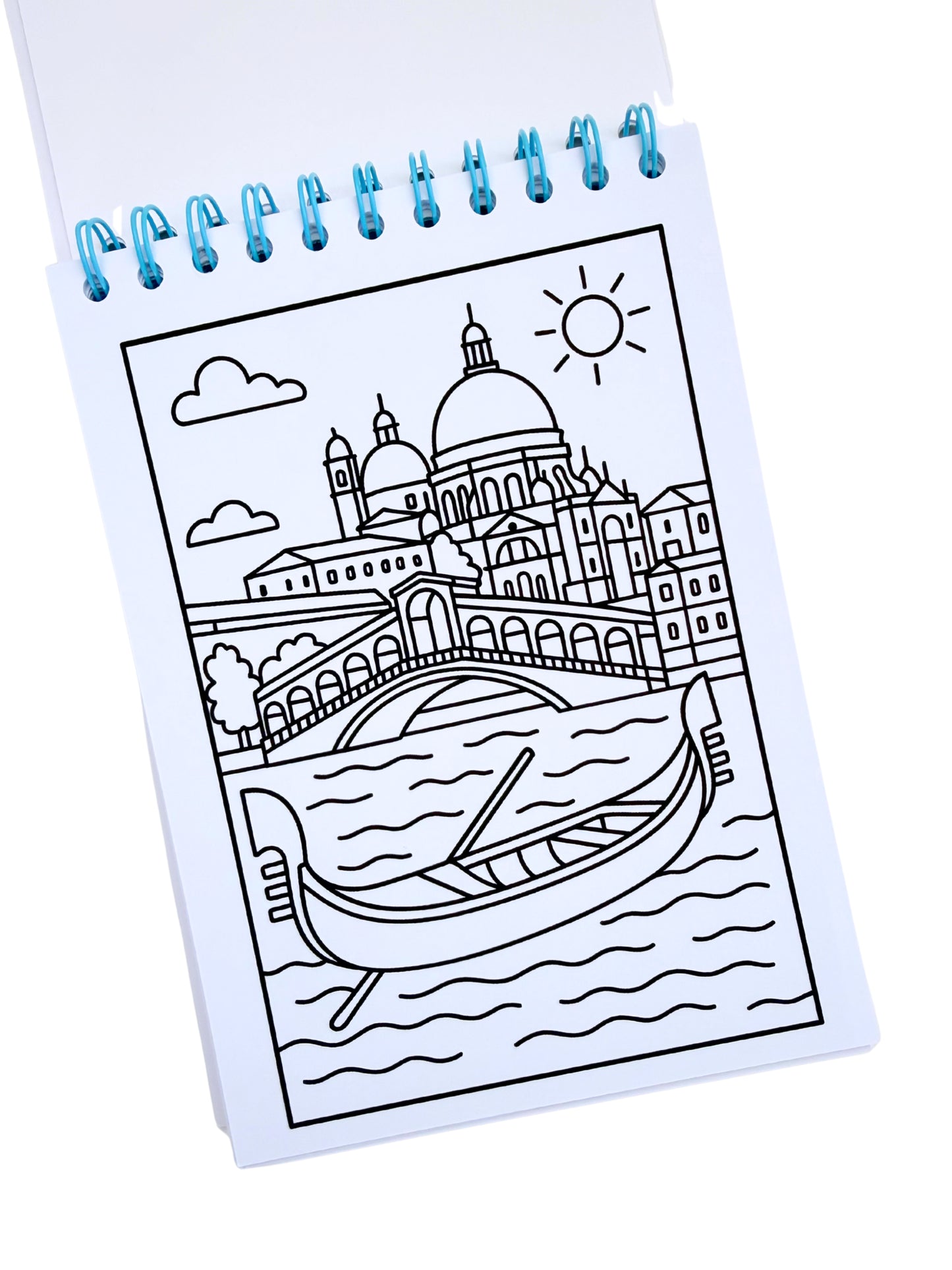 Libro para Colorear ciudades 40 hojas