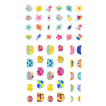 Pack stickers temporales para uñas