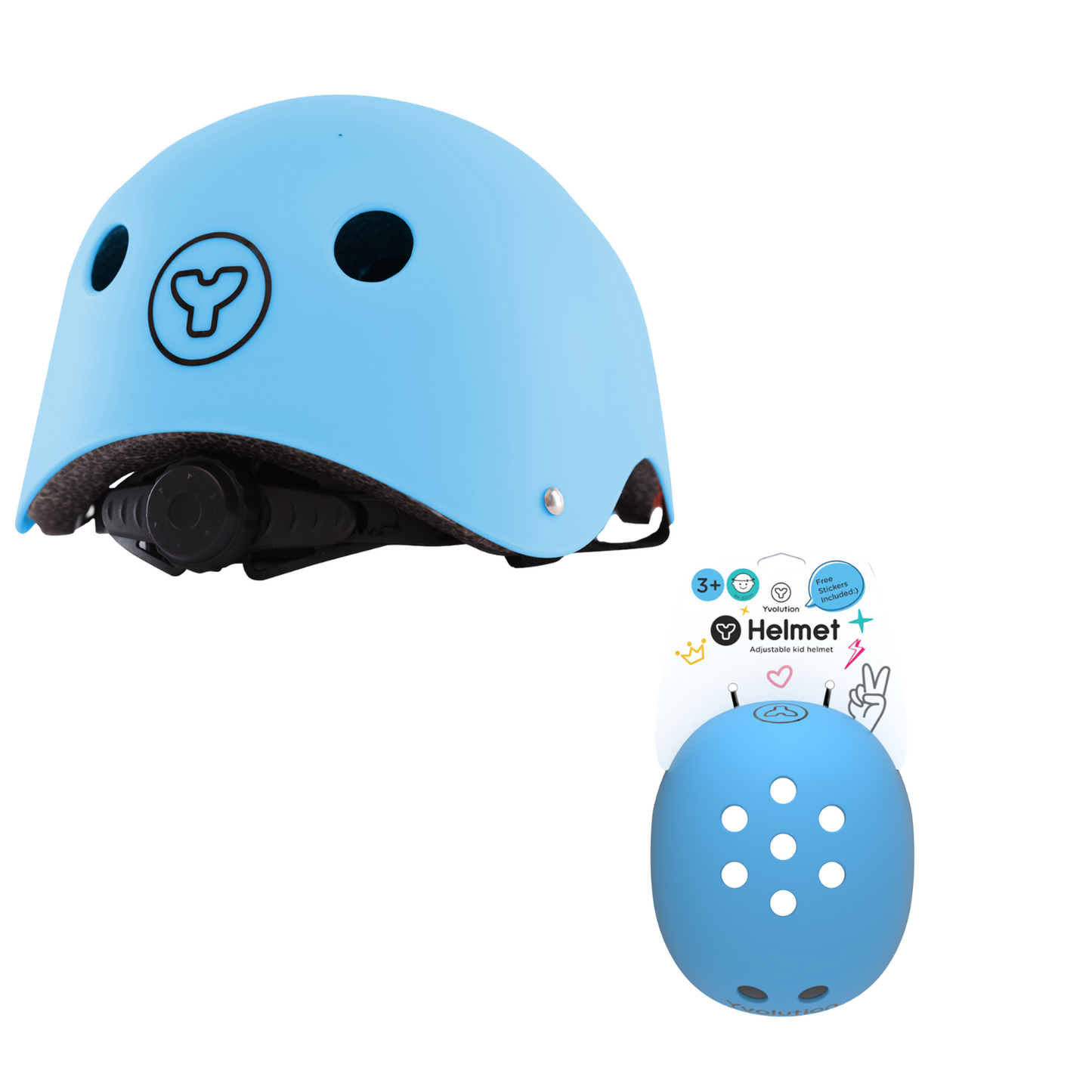 Pack de protección Yvolution Azul - talla S