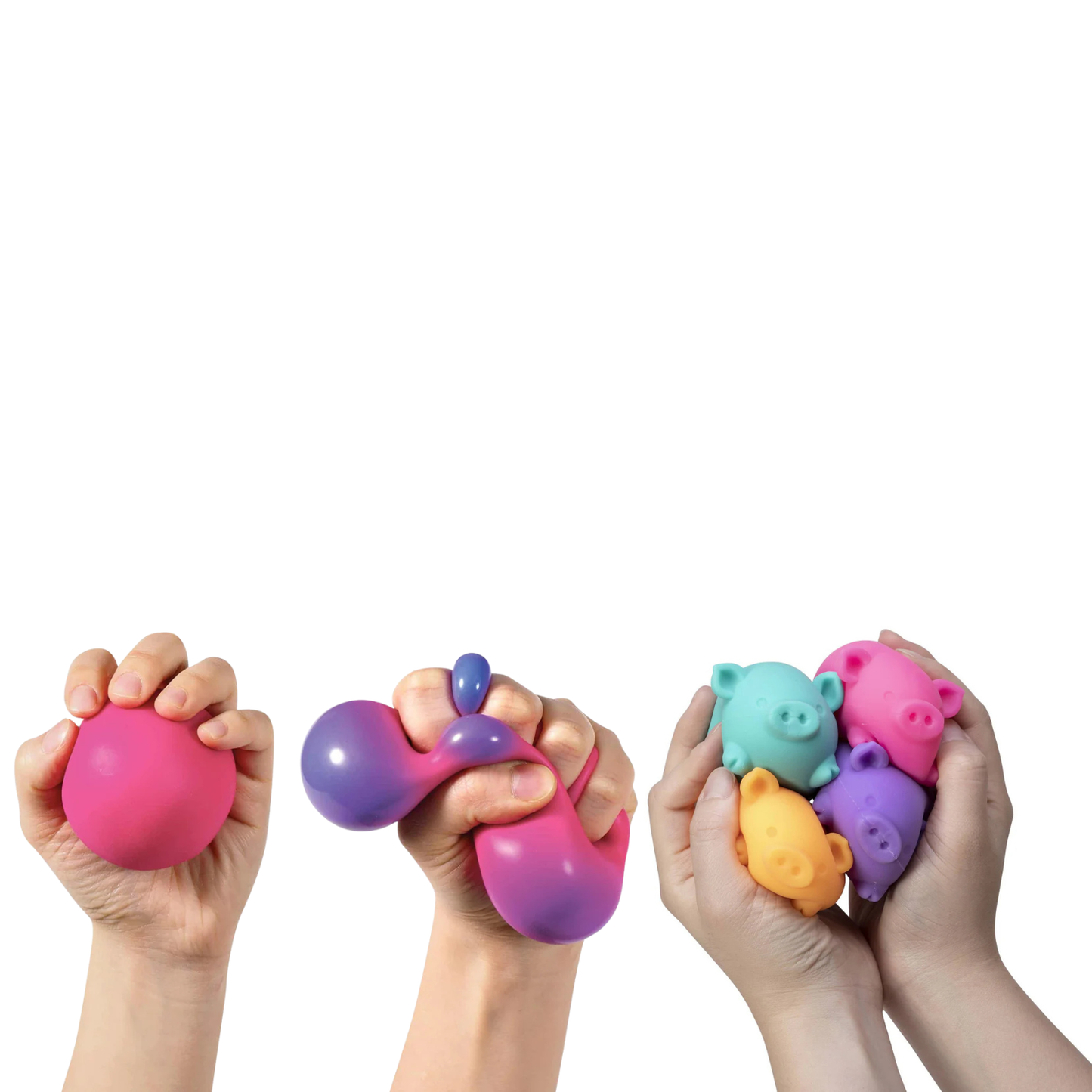 Pack Nee doh 01 cerdito + 01 color changing