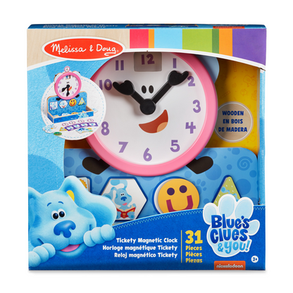 Reloj de madera Las Pistas de Blue
