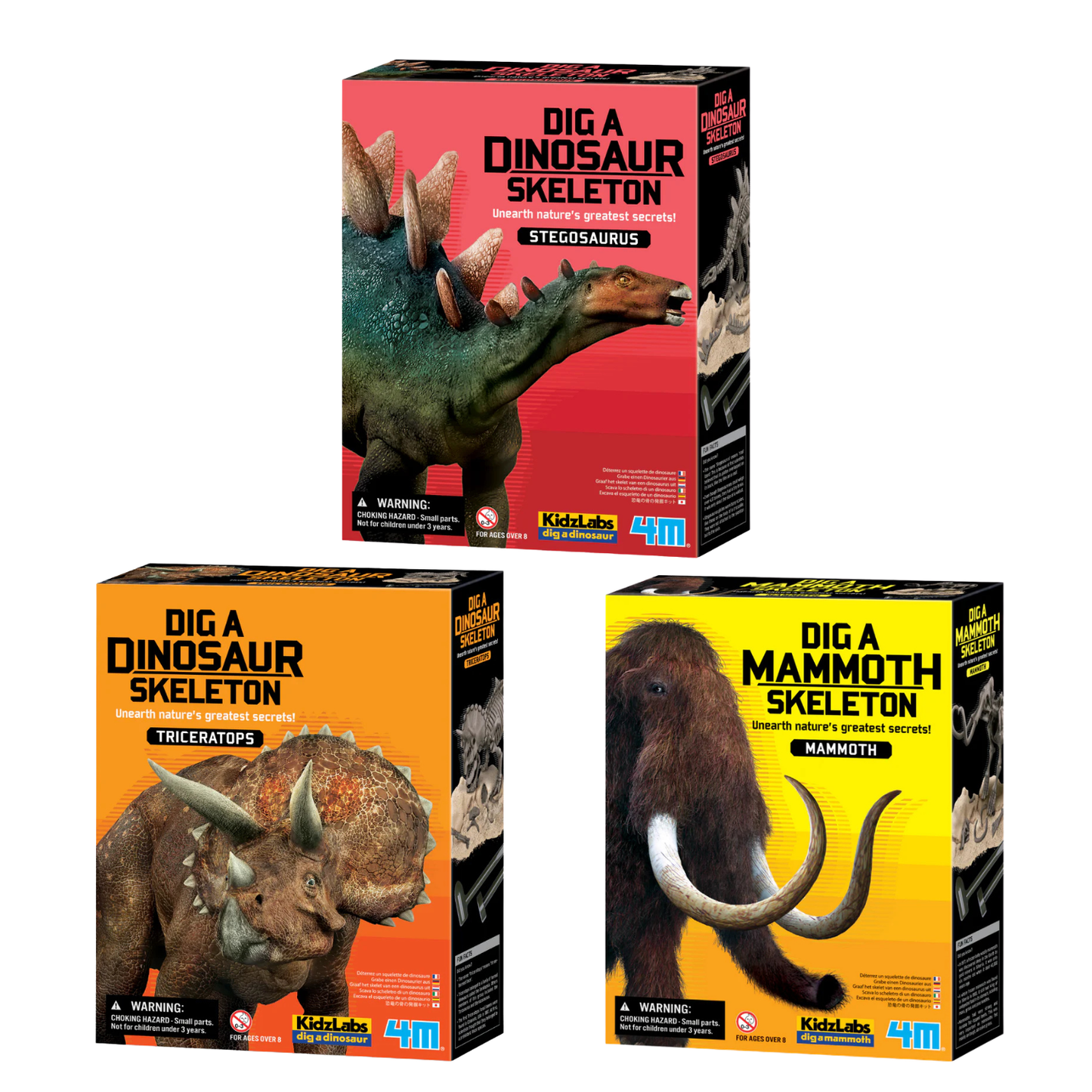 Pack excava y arma dinosaurios 🦕