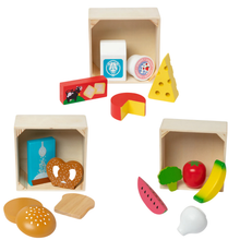 Grupo de comida fruta, lácteos y carbohidratos🍎