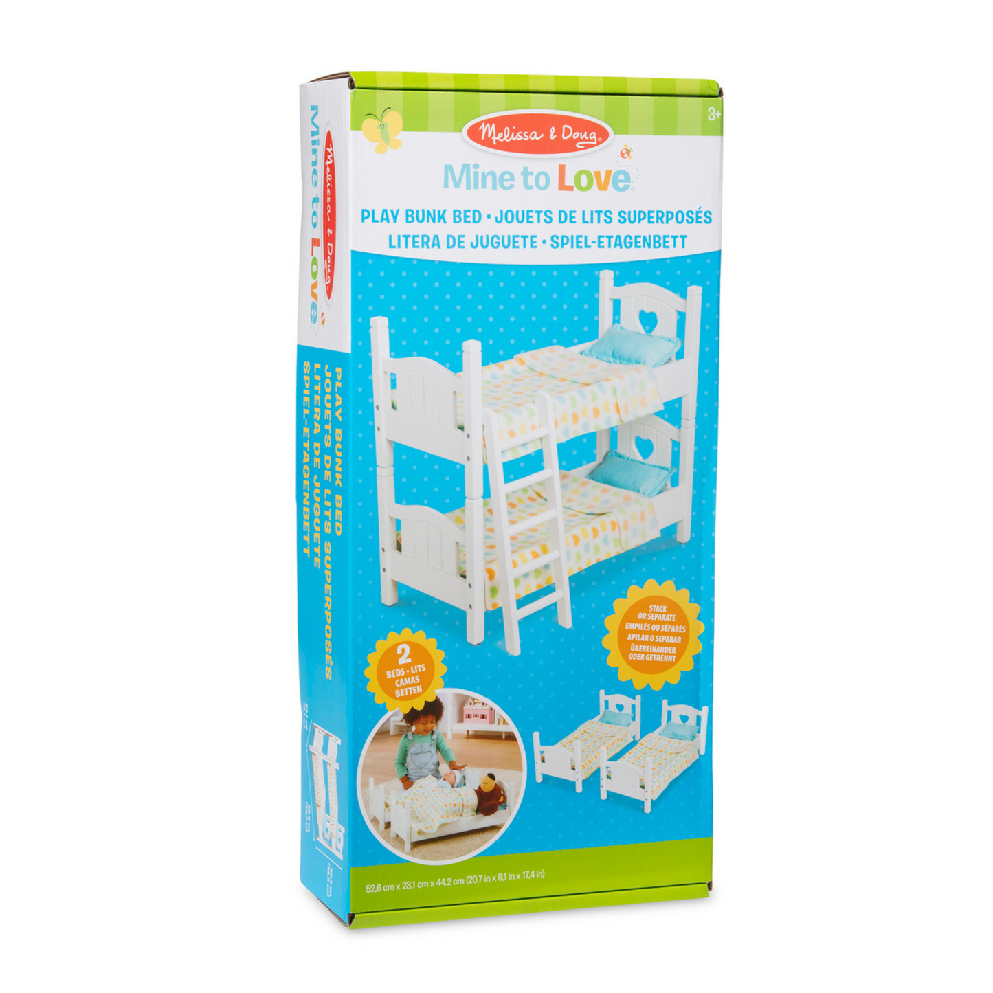 Camarote de madera para muñecos Mine To Love