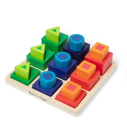 Shape Sequence Sorting Set,Multi Color