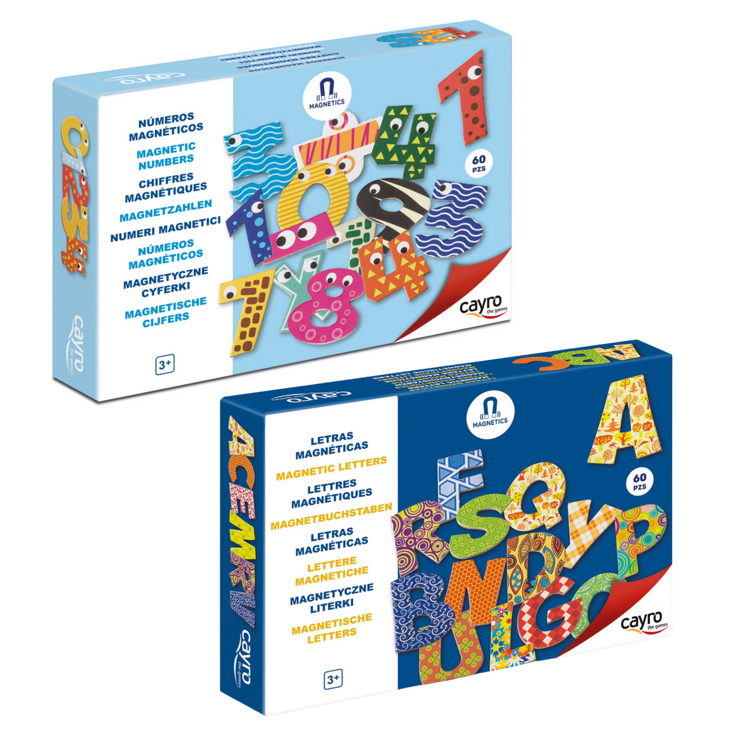 Pack de imanes número y letras 🔠🔢