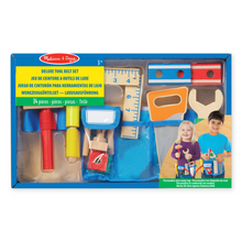 Set correa con herramientas de madera deluxe