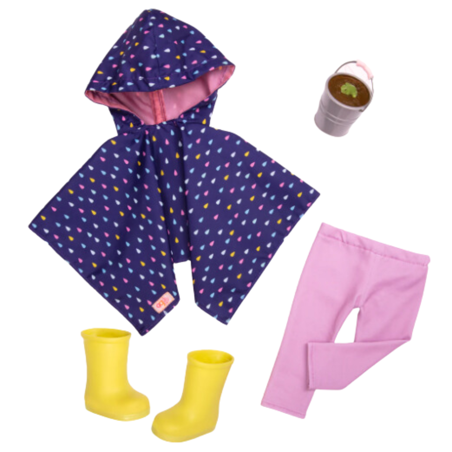 Outfit con botas para la lluvia