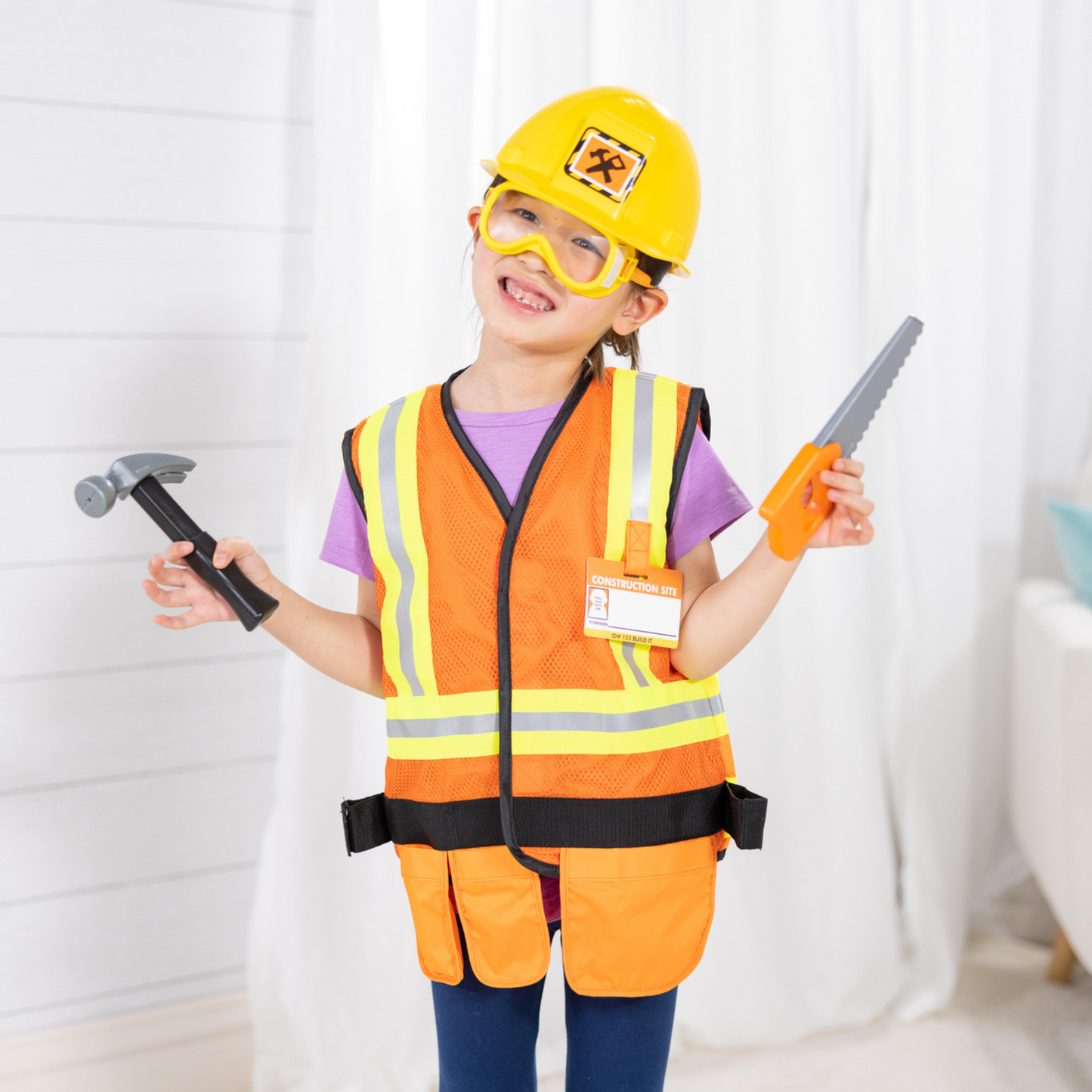 Disfraz constructor con accesorios talla estándar (3-6 años)