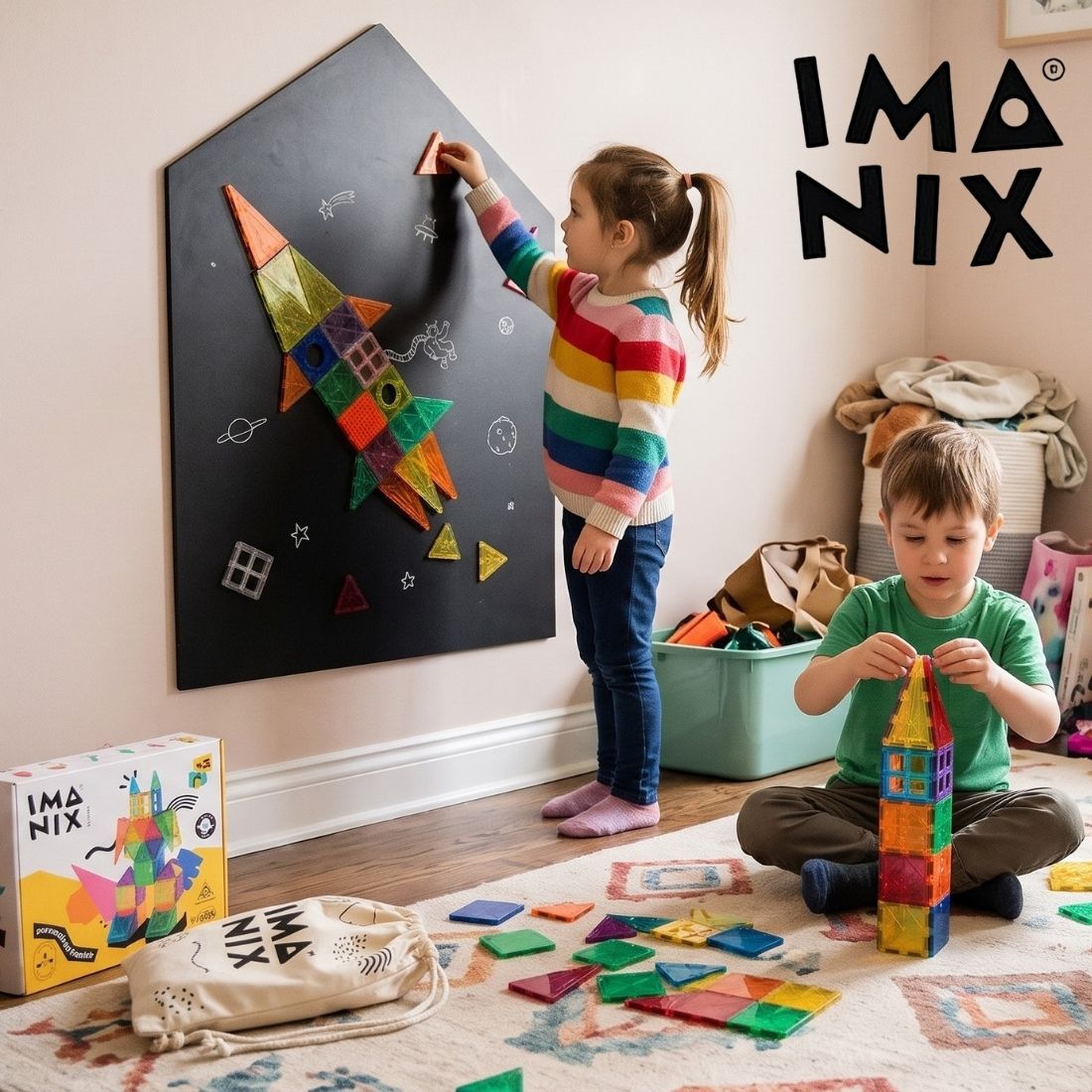 Imanix en Caramba: juguetes magnéticos para construir y aprender