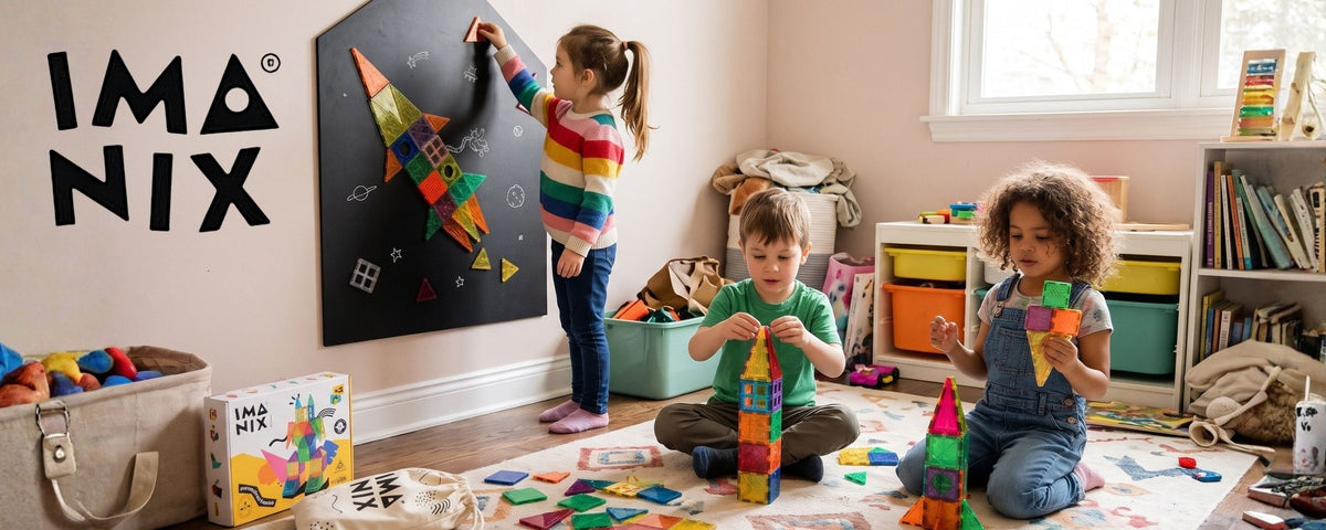 Imanix en Caramba: juguetes magnéticos para construir y aprender