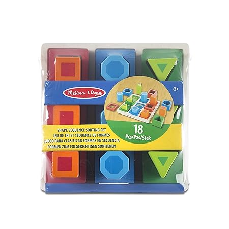 Shape Sequence Sorting Set,Multi Color