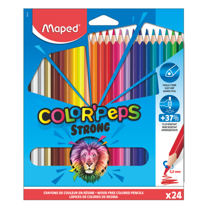 Maped colores largos Colorpeps 24 unidades