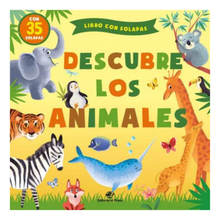Libro con solapas Descubre los animales