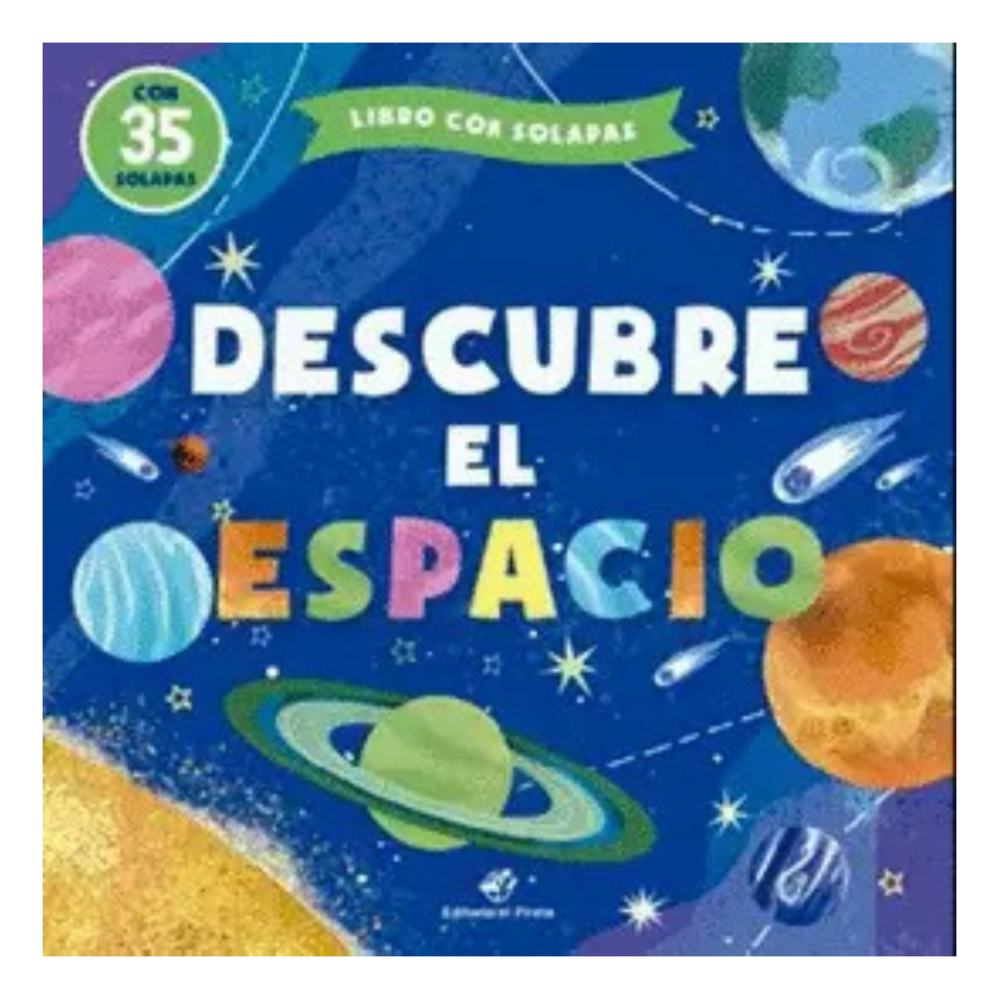 Libro con solapas Descubre el espacio