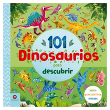 Libro 101 dinosaurios  para descubrir