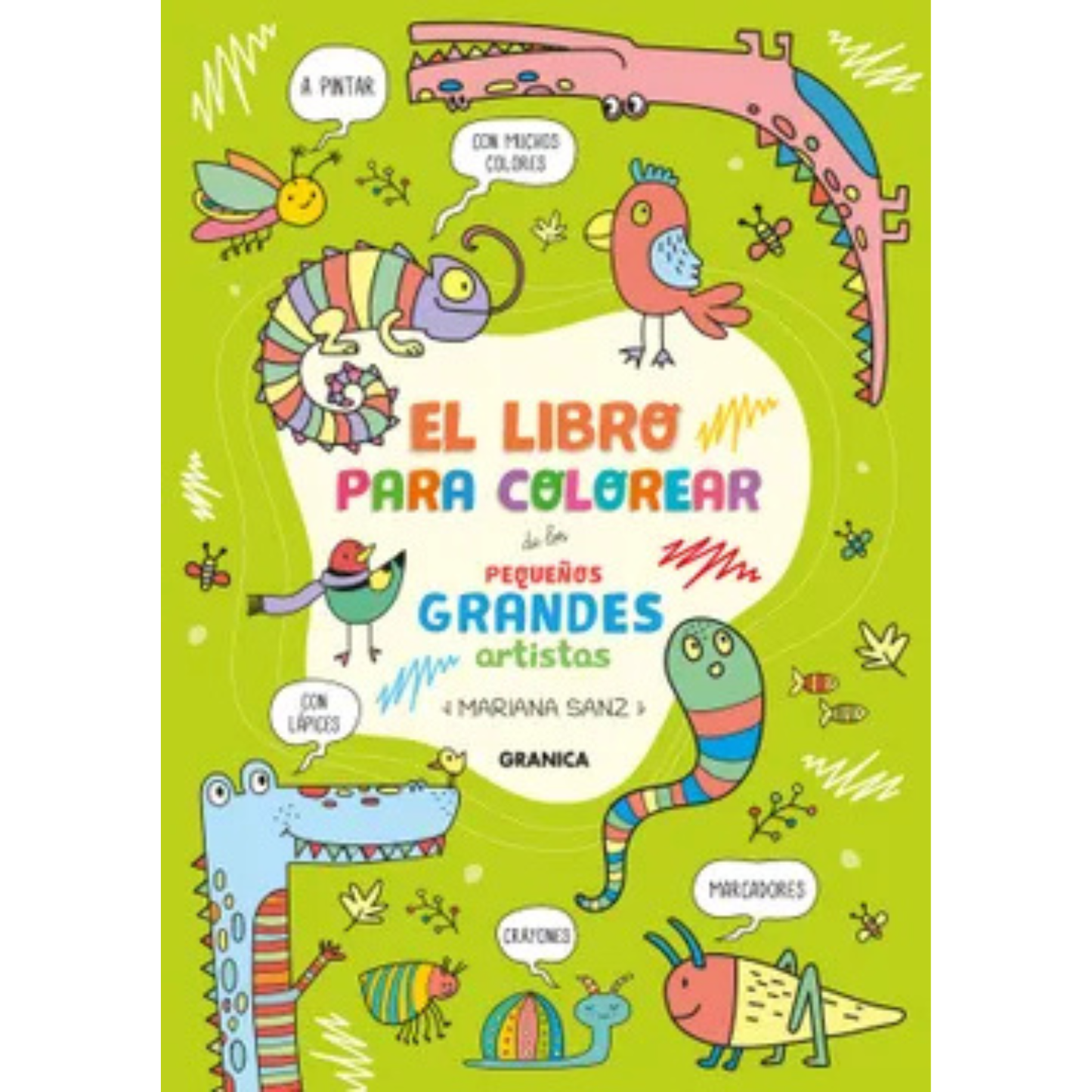Libro para colorear de los pequeños grandes artistas