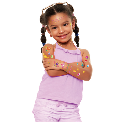 Tatuajes temporales modelo joyas 55 piezas