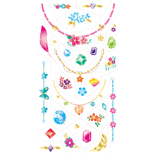 Tatuajes temporales modelo joyas 55 piezas