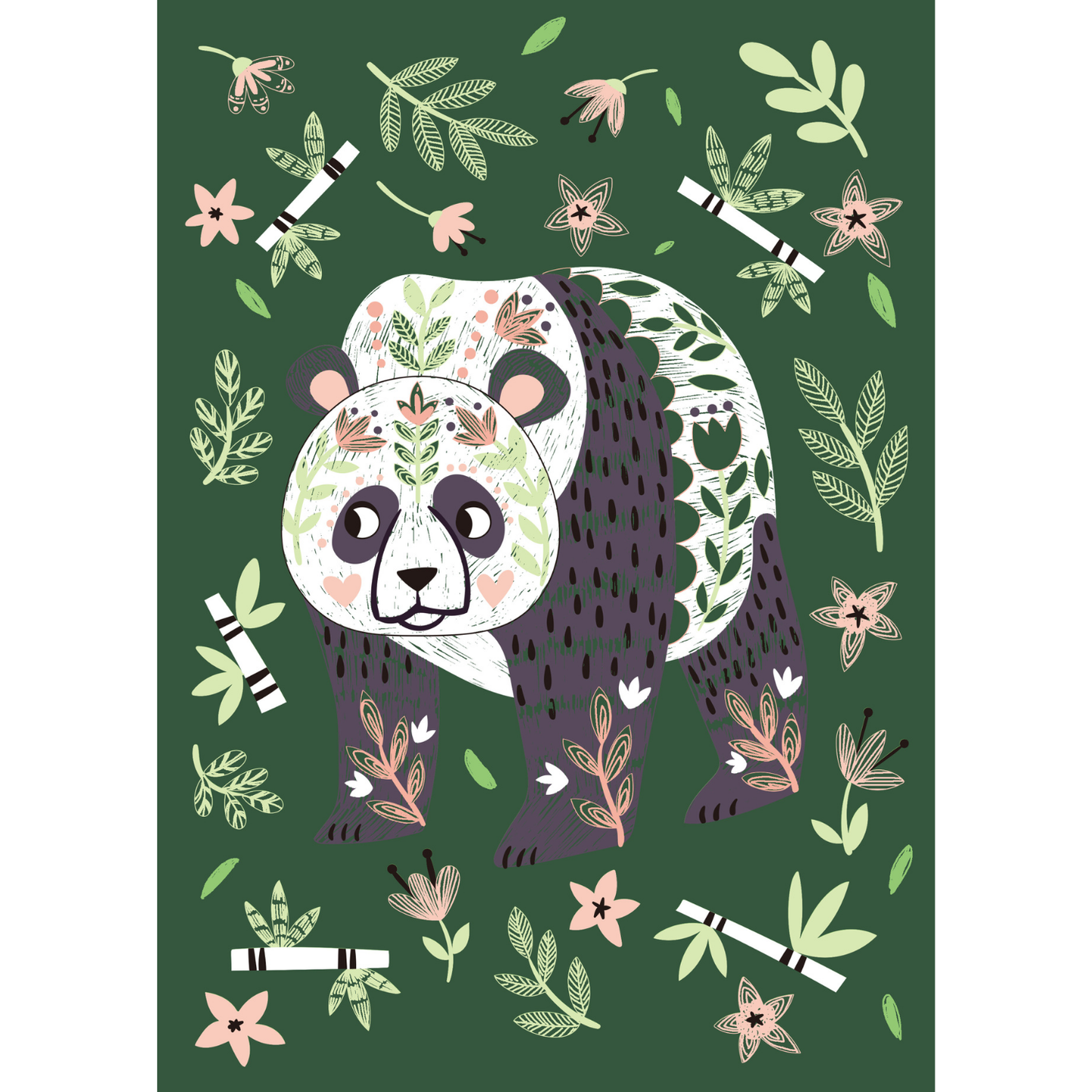 Libro A4 para raspar scratch art modelo animales mágicos 15 hojas