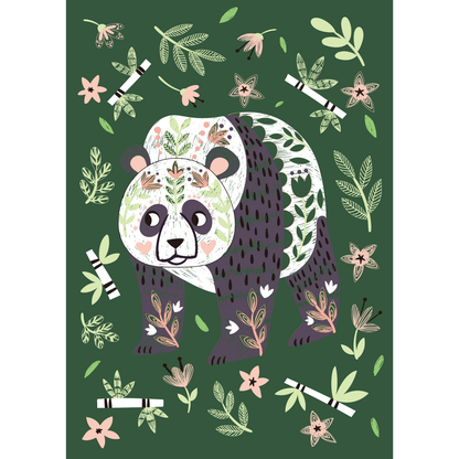 Libro A4 para raspar scratch art modelo animales mágicos 15 hojas