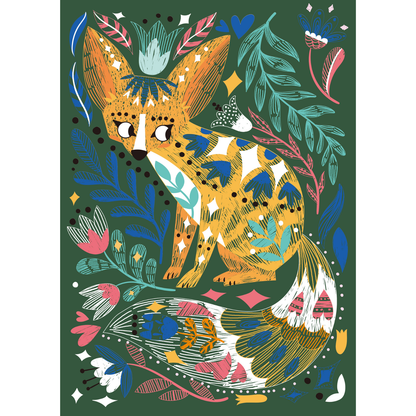 Libro A4 para raspar scratch art modelo animales mágicos 15 hojas