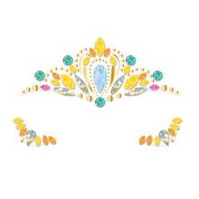 Stickers gemas faciales modelo corona