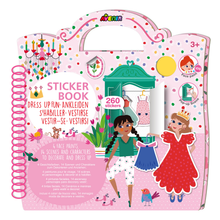 Libro 250 stickers modelo vestimenta