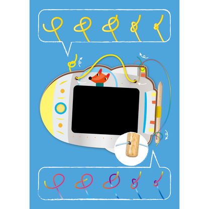 Pizarra mágica LCD artidoodle modelo espacio