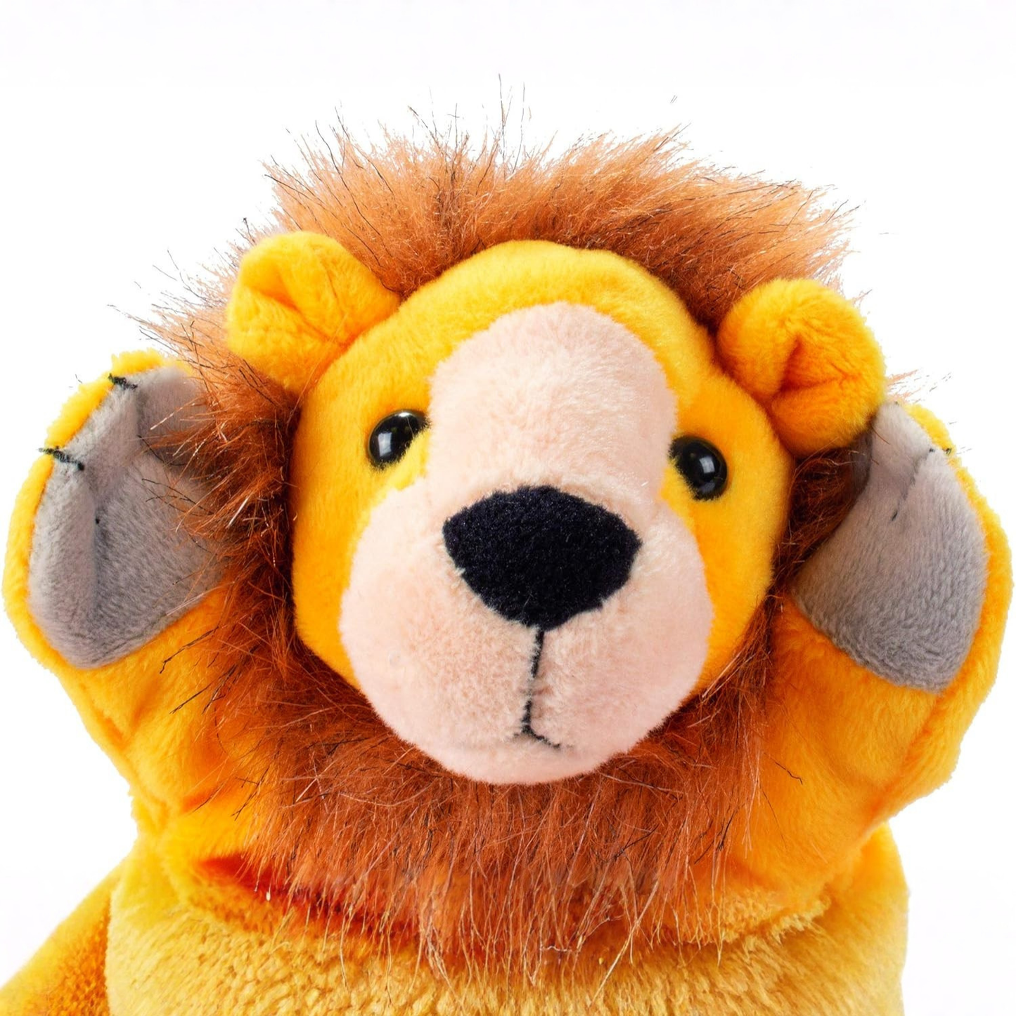 Títere de mano león