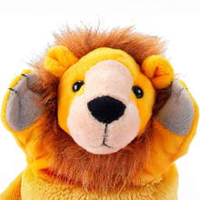Títere de mano león