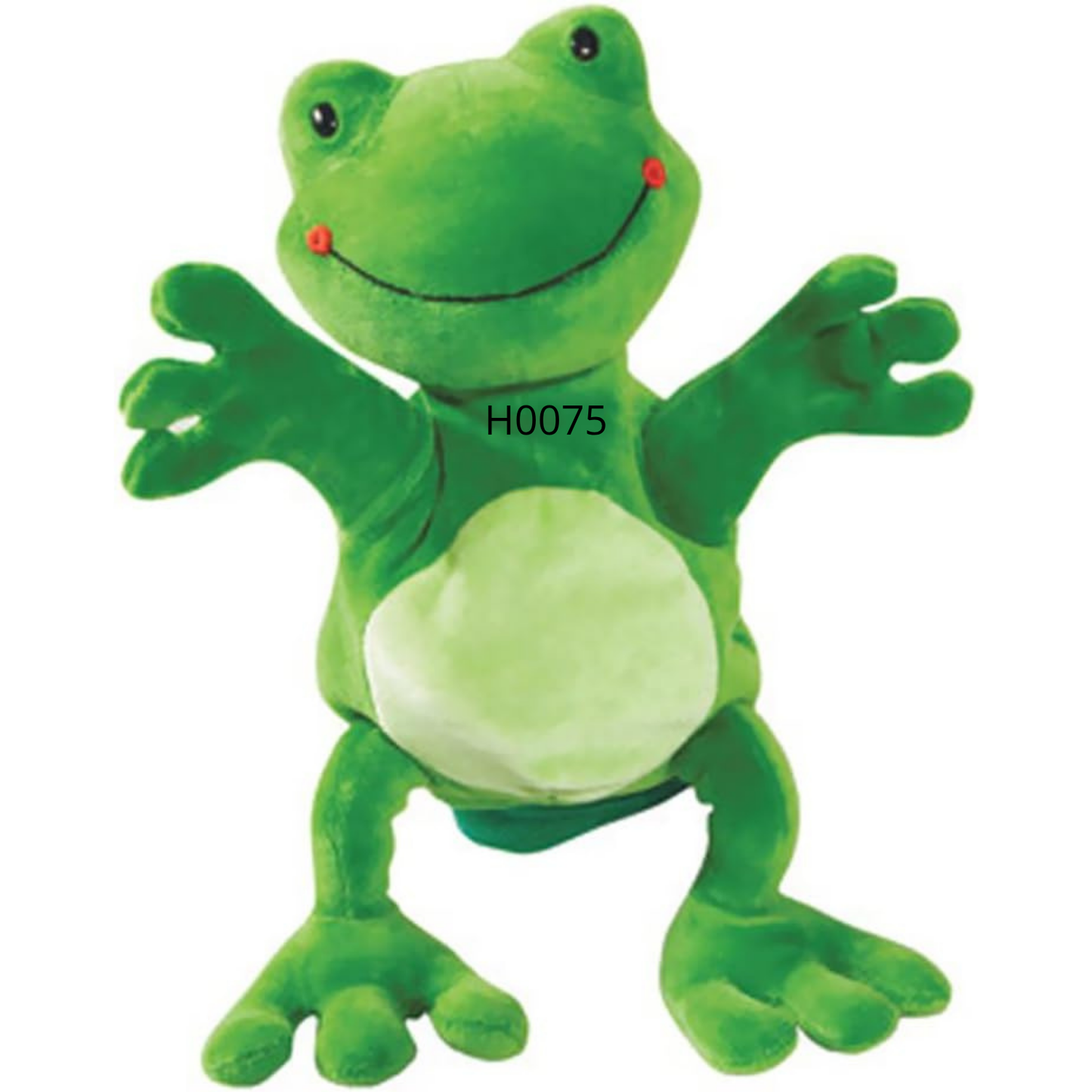 Títere de mano rana
