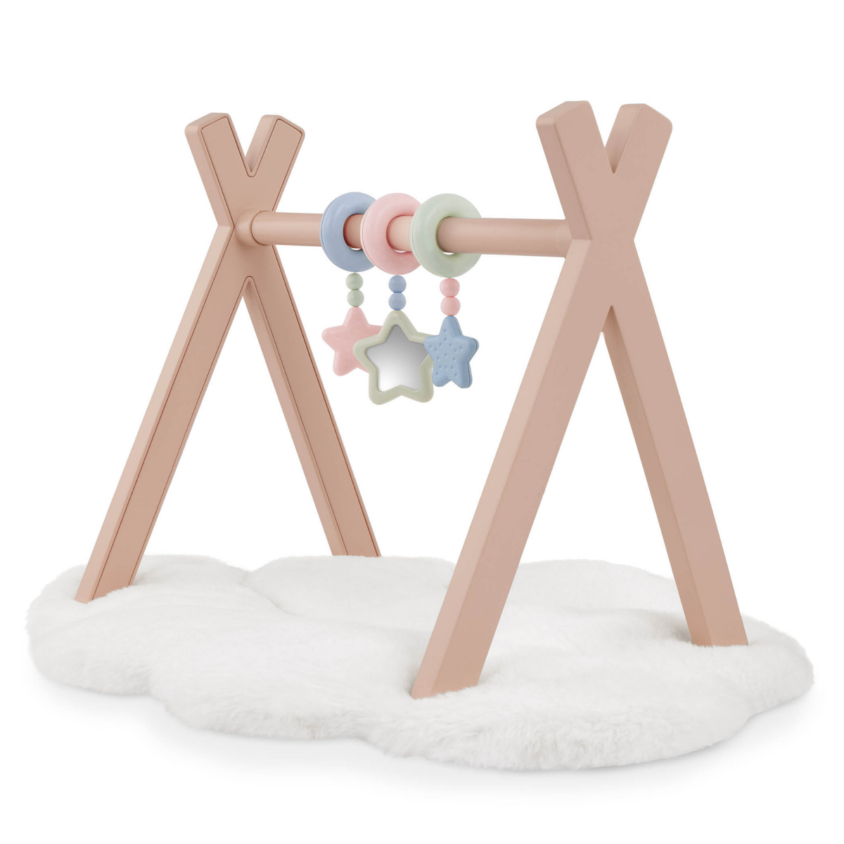 Set de gimnasio y juguetes para muñeca