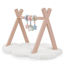 Set de gimnasio y juguetes para muñeca