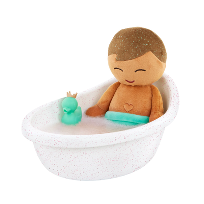 Bañera para muñecos con accesorios