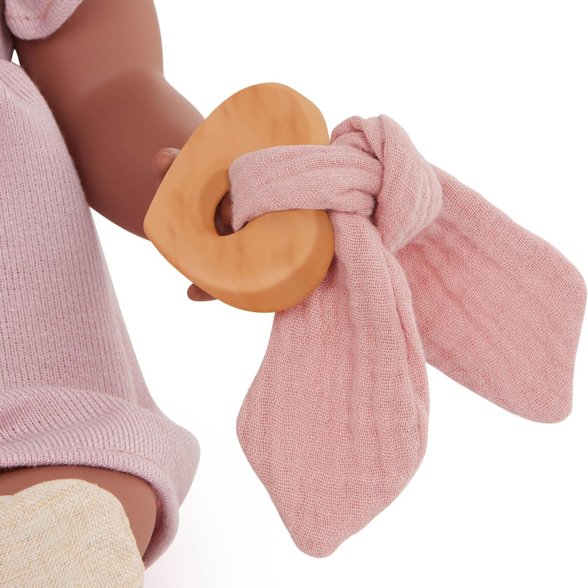 Outfit vestido rosa para muñecas Lullababy