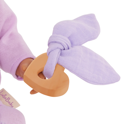 Outfit pijama morado para muñecas Lullababy