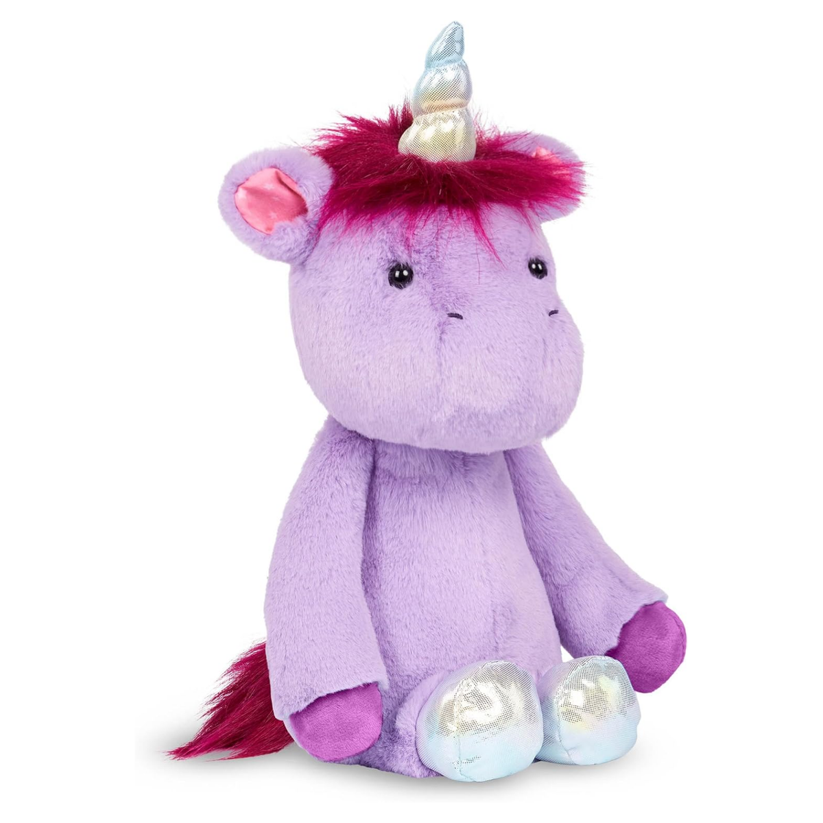 Peluche unicornio clásico morado