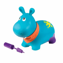 Saltarín inflable hipopótamo