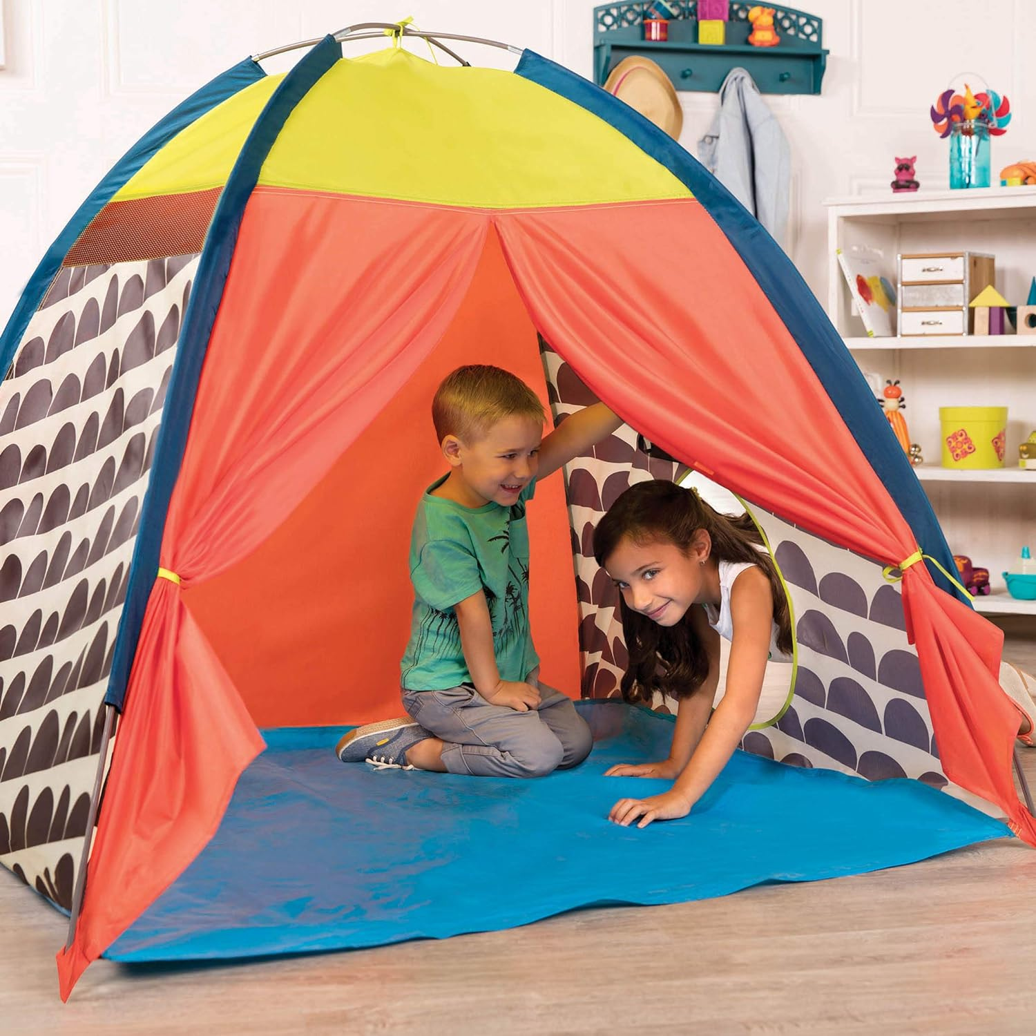 Carpa de colores textil para niños